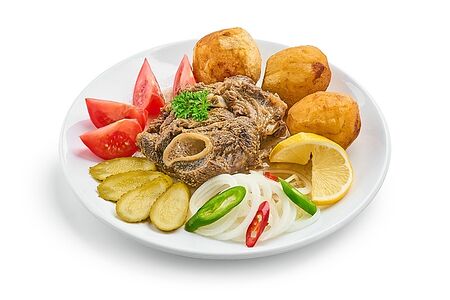 Казан-кебаб с бараниной