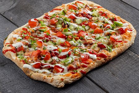 Римская пицца А-ля шаверма