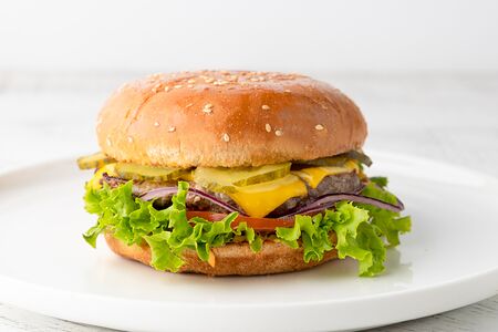 Бургер с говядиной