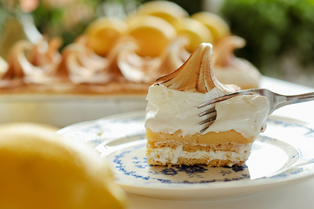 Лимонная меренга