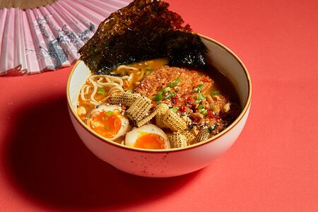 Рамен с курицей