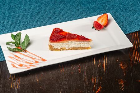 Клубничный чизкейк