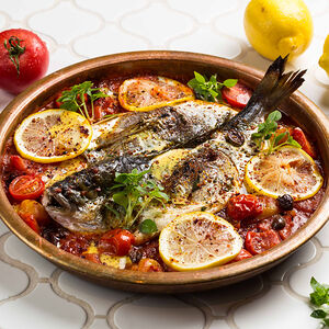 Дорадо в печи