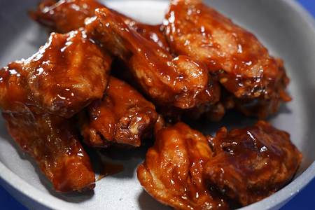 Крылья в соусе барбекю 10шт