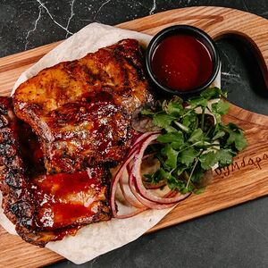 Свиные рёбрышки патронташ