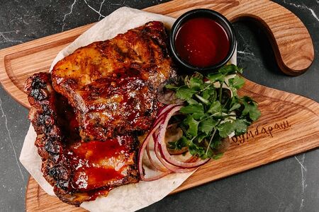 Свиные рёбрышки патронташ