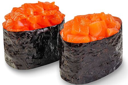 Гункан Копченый лосось