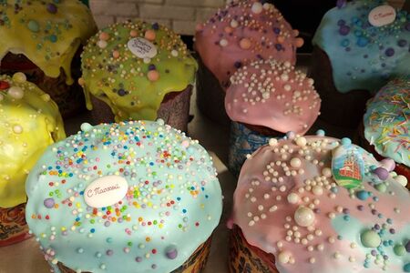 Кулич пасхальный апельсновый