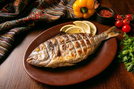 Дорадо на углях