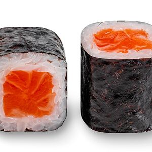 Маки-ролл с лососем