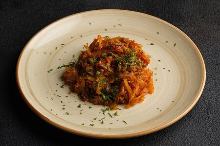 Капуста тушеная