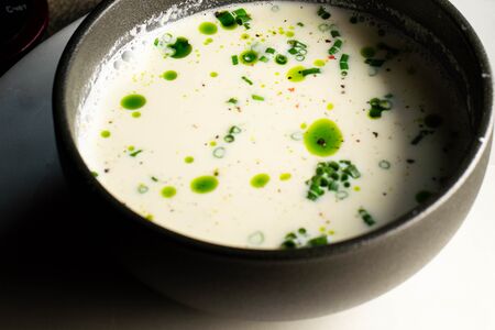 Сливочная уха с треской