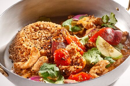 Красный карри унаги тори