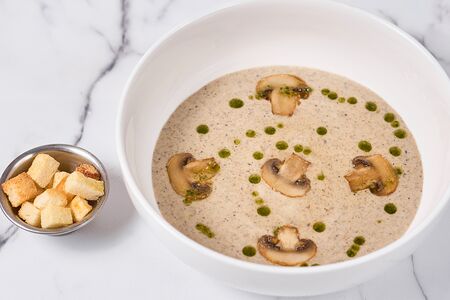 Грибной крем-суп