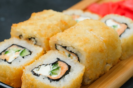 Роллы Сяке Темпура