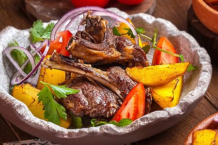 Казан кебаб с говядиной