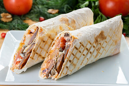 Шаурма на углях