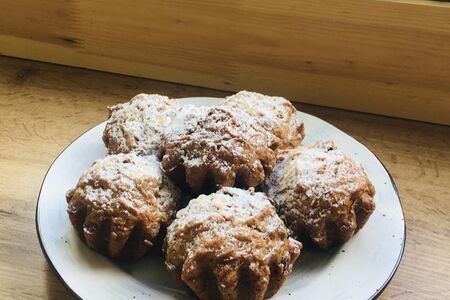 Яблочно-морковный кекс