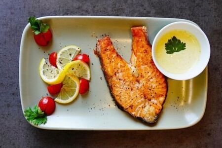 Стейк из семги