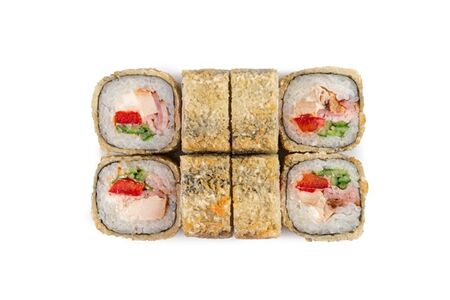 Мясной ролл темпура