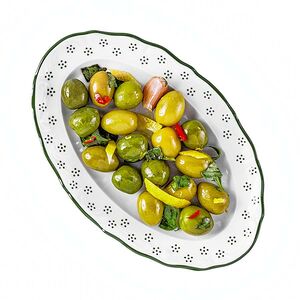 Маринованные оливки с травами