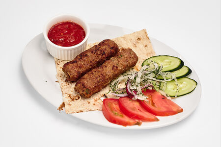 Люля-кебаб из баранины и говядины