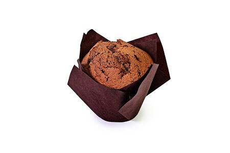 Маффин шоколадный с вишней