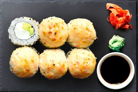 Запеченная Фила с крабом