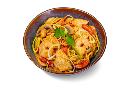 Лапша Том Ям острая