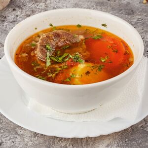 Шурпа с говядиной