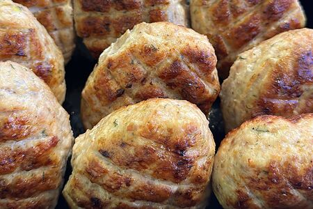 Сочные куриные домашние котлетки