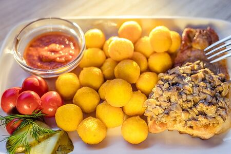 Стейк из свинины