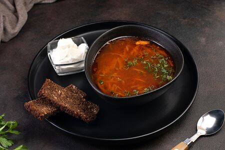 Борщ с говядиной