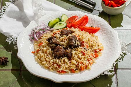 Плов с бараниной