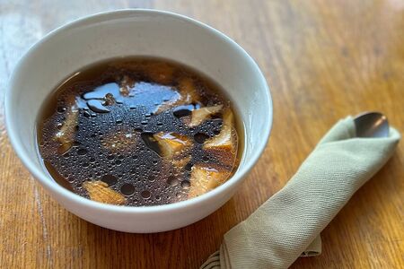 Грибной бульон, сезонные грибы