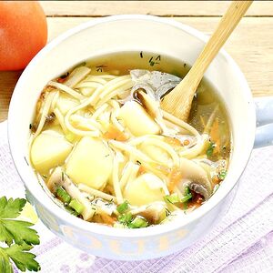 Суп-лапша куриная