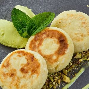 Сырники фисташковые