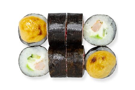 Ролл запеченный с креветкой