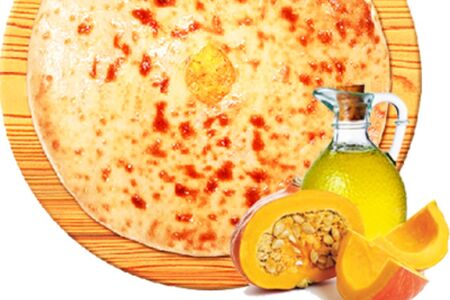 Постный пирог с тыквой