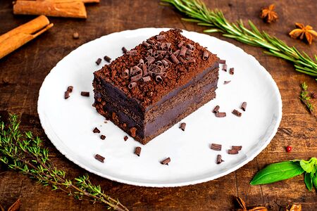 Шоколадное пирожное низкокалорийное