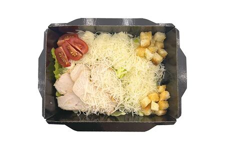 Салат Цезарь с курицей