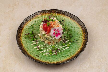 Салат Оливье для гурмана