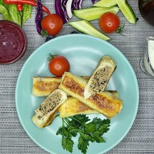 Блинчик с мясом