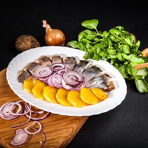Селёдка с картофелем