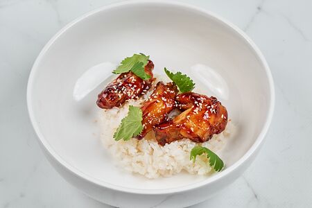 Крылья с рисом