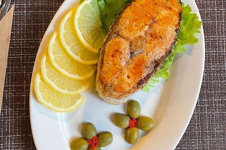 Стейк из семги