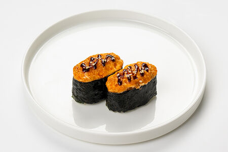 Запеченные суши с угрем (2 шт.)