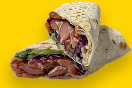 Хот-дог в лаваше 