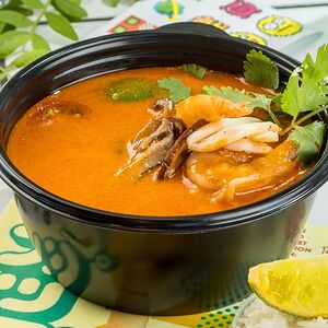Суп Том Ям с морепродуктами