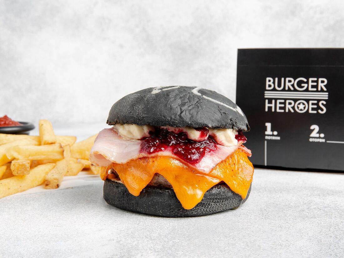 Бургер черная мамба Burger Heroes